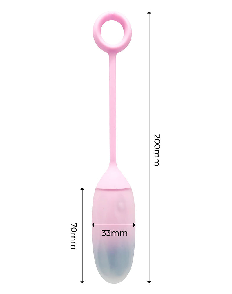 IY - Vibrerend Eitje met App Control - Roze/Blauw-Erotiekvoordeel.nl