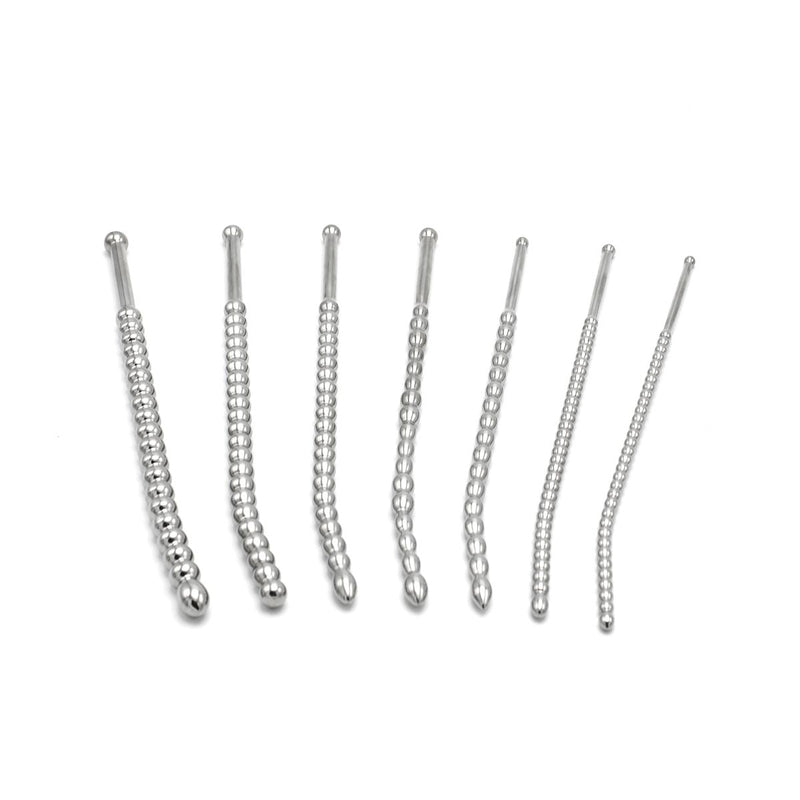Kiotos - Bolletjes Trainer Dilator Set - RVS - 7 stuks-Erotiekvoordeel.nl