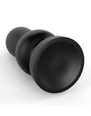 LoveToy - Rammer - King Size Vibrerende Buttplug - 18 cm - Zwart-Erotiekvoordeel.nl