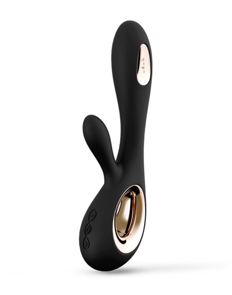 LELO - Soraya Wave - Rabbit Vibrator - Zwart-Erotiekvoordeel.nl