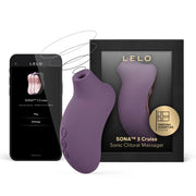 Lelo - Sona 3 Cruise - Luchtdruk Vibrator - Plum-Erotiekvoordeel.nl