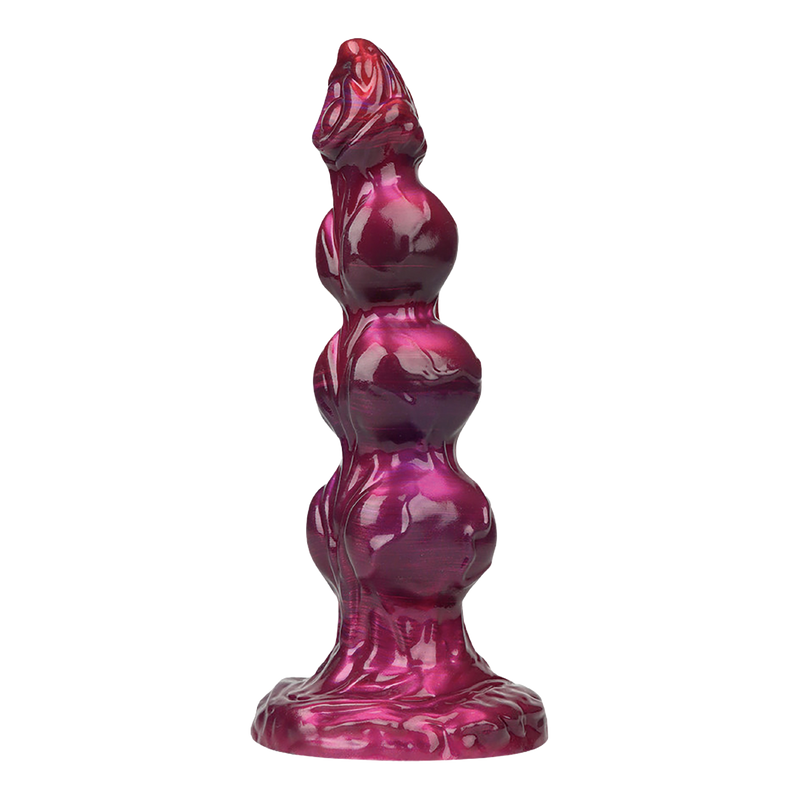 Power Monsters - Primal Beastlord - Monster Dildo - 26 cm - Rood/Roze-Erotiekvoordeel.nl