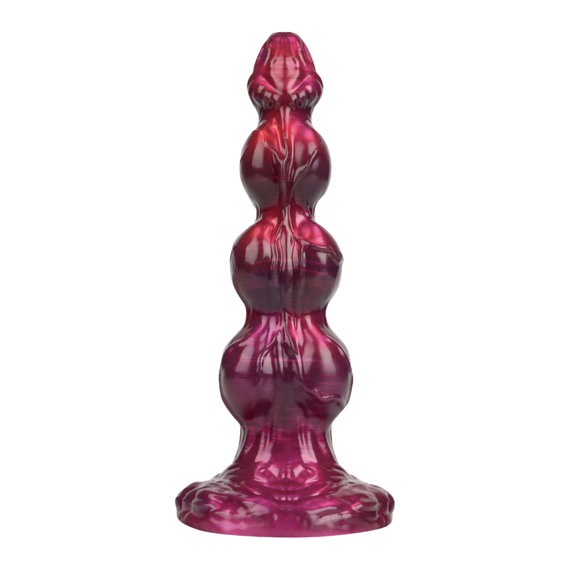 Power Monsters - Primal Beastlord - Monster Dildo - 26 cm - Rood/Roze-Erotiekvoordeel.nl