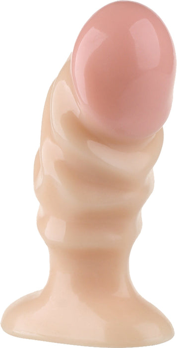 Being Fetish - Gode en PVC - 11 cm – Couleur claire de la peau