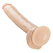 Deep Desire - PVC Dildo - 32 cm - Lichte Huidskleur-Erotiekvoordeel.nl