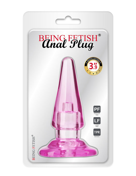 Being Fetish - Anal Plug 3.9" pink-Erotiekvoordeel.nl