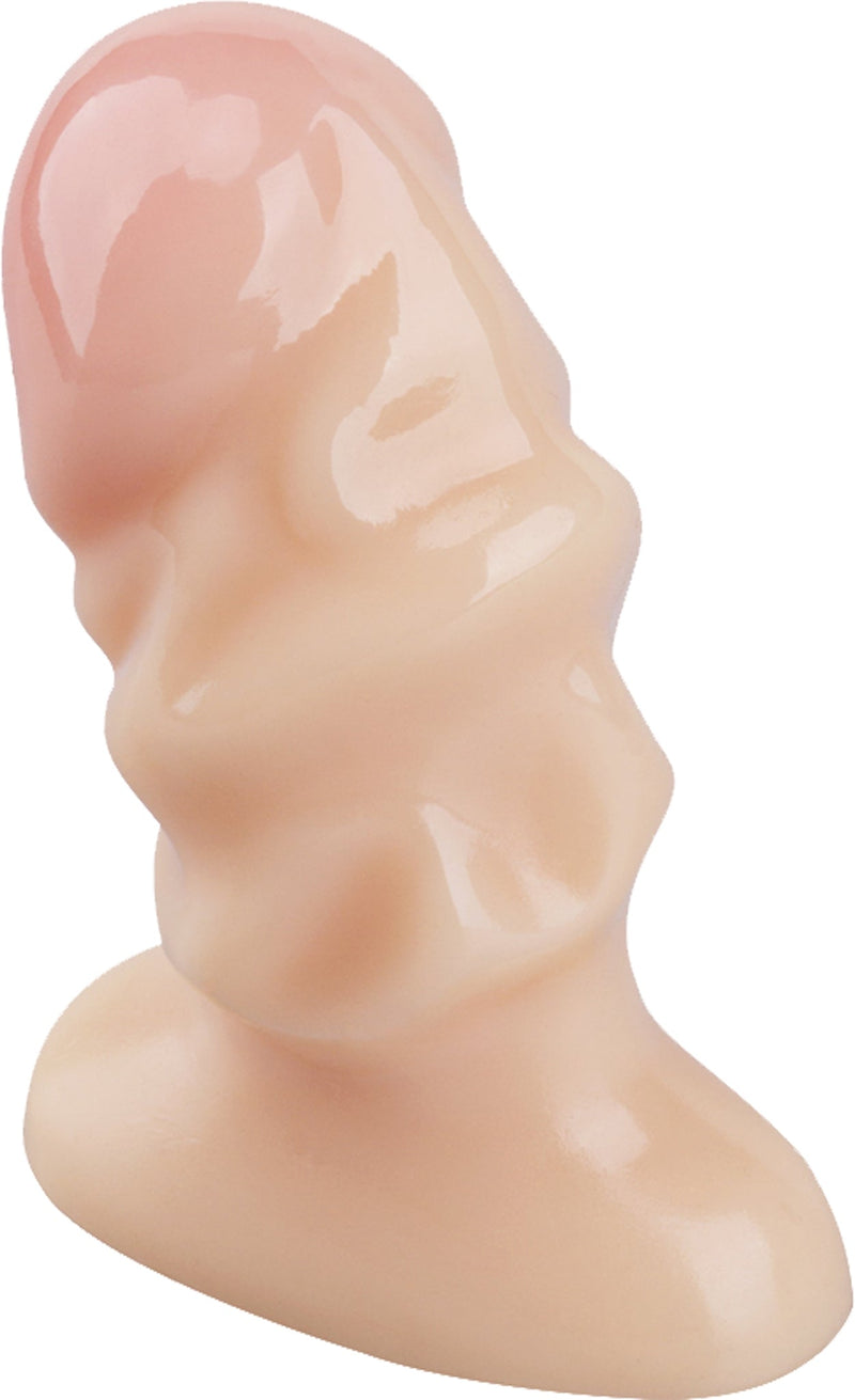 Being Fetish - Dildo de PVC - 10 cm - Color piel claro