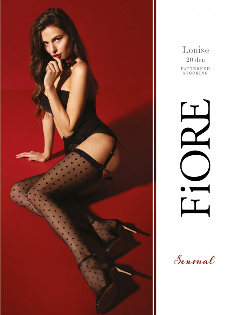 Fiore - Louise - Bas - 20 denier - Noir