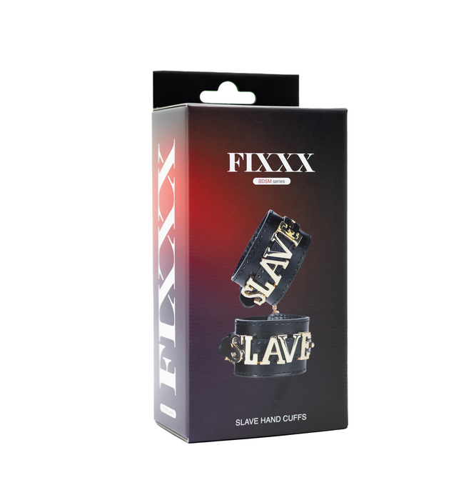 Fixxx - Hand Cuffs Slave Black-Erotiekvoordeel.nl