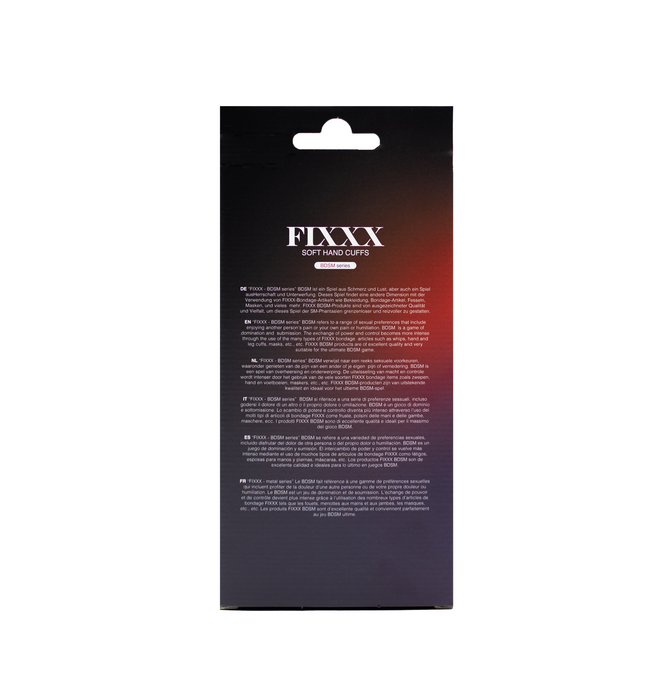 Fixxx - Soft Hand Cuffs Red-Erotiekvoordeel.nl