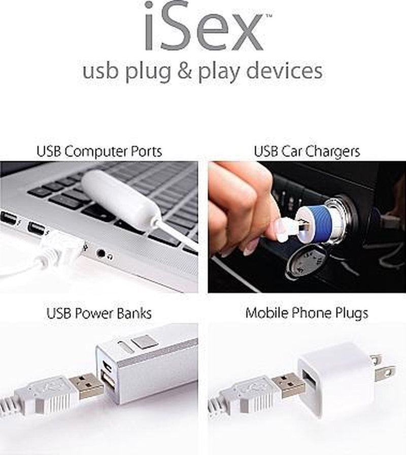 Pipedream - Vibrator - G Spot Vibrator - iSex USB G-spot Massager-Laced-up.nl