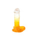 Kiotos Cox Color - Gekleurde Dildo 07 - 18 x 4 cm - Transparant/Geel-Laced-up.nl