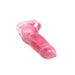 Kiotos Monstar 09 - Penis Sleeve - Penisverlenging - Met Ball Stretcher Opening - Lengte 205 mm - Siliconen - Roze Wit-Laced-up.nl