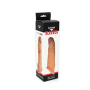 Kiotos - Penis Sleeve van 20 cm - Realistische sensatie - TPE - Lichte Huidskleur-Laced-up.nl