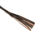 Liebe Seele - The Equestrian Leather Single Tail Whip - Leren Bull Whip-Laced-up.nl