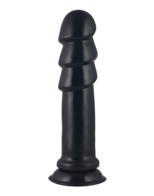 LoveToy - Anal Ripples - King Size Anaal Dildo - Zwart-Laced-up.nl