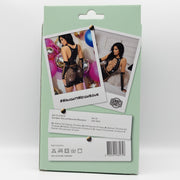 Snapshot - #naughtyneighbor - Visnet Jurk met Handschoentjes en Strass Steentjes - One Size - Zwart-laced-up.nl