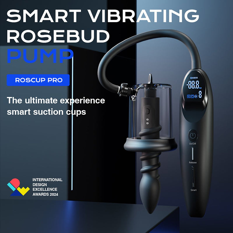 Kiotos - Roscup Pro Smart - Vibrerende Rosebud Pomp-laced-up.nl