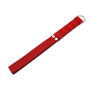 Kiotos - Rood Lederen Paddle met Gouden D-Ring Handvat-laced-up.nl