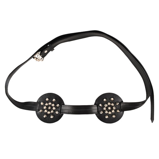 Kiotos - PU-lederen borstenharnasje met scherpe spikes-Erotiekvoordeel.nl