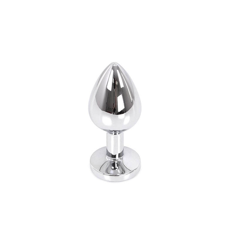 Kiotos - Buttplug Aluminium - Lichtgewicht - Paarse Siersteen-Laced-up.nl