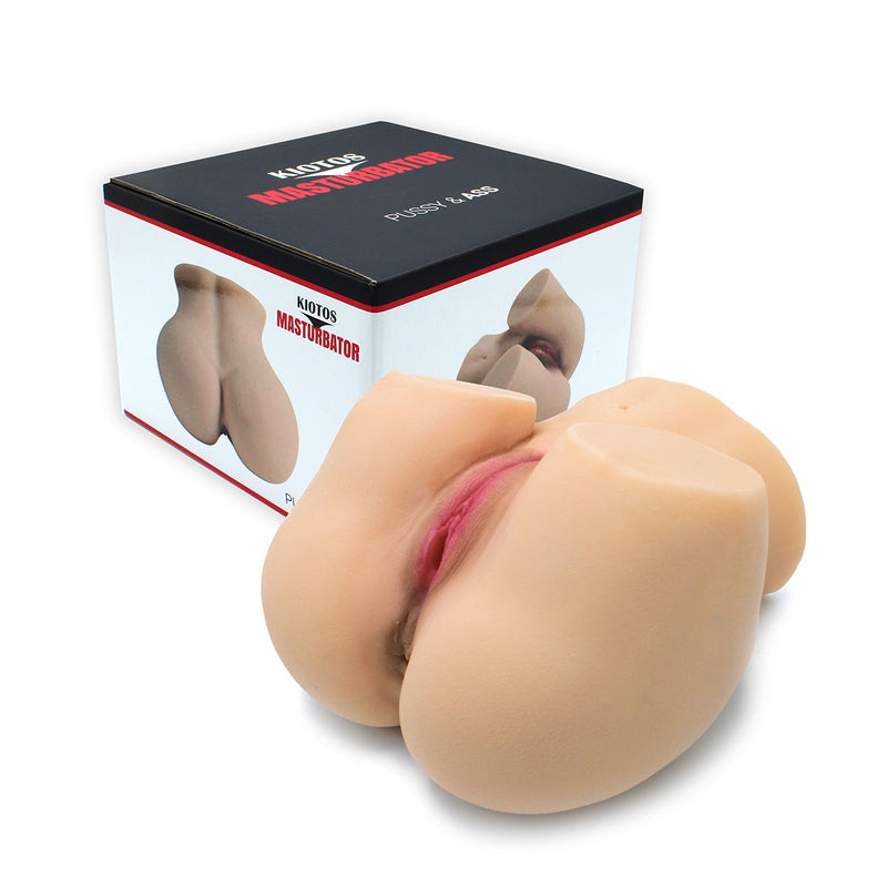 Kiotos - Masturbator Pussy & Ass - Nr. 11 - TPE - Lichte Huidskleur-laced-up.nl