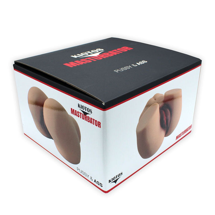 Kiotos - Masturbator Pussy & Ass - Nr. 12 - TPE - Lichte Huidskleur-Erotiekvoordeel.nl