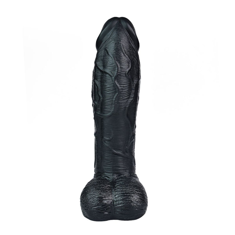 Kiotos Cox Mega Dildo Nr. 6 - 28 x 7,4 cm - Zwart-laced-up.nl