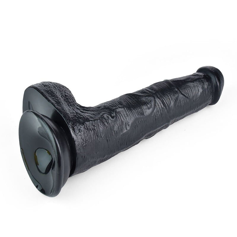 Kiotos Cox Mega Dildo Nr. 7 - 27 x 5.5 cm - Zwart-laced-up.nl