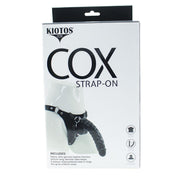 Kiotos COX - Strap-On Set with Monstar Dildo Echo - Zwart-Erotiekvoordeel.nl