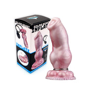 Kiotos Monstar - Deviant - Opblaasbare Dildo Nr. 92 - Roze/Wit-laced-up.nl