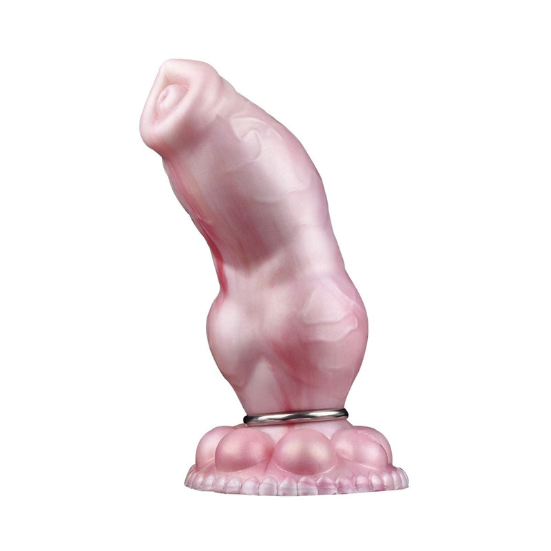 Kiotos Monstar - Deviant - Opblaasbare Dildo Nr. 92 - Roze/Wit-laced-up.nl