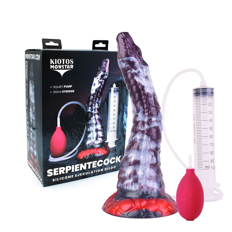 Kiotos Monstar - Serpiente Cock - Spuitende Dildo-laced-up.nl