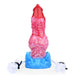 Kiotos Monstar - Blow Cum Cock - Opblaasbare Spuitende Dildo - Rood/Roze/Blauw-Erotiekvoordeel.nl
