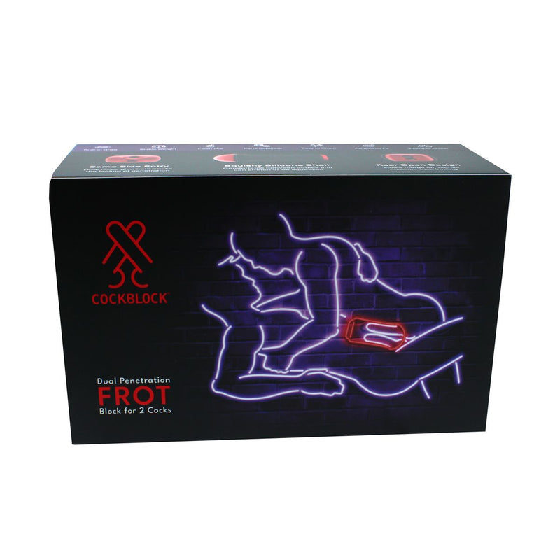 CockBlock FROT Massager - Penetratie Massager voor man/man koppels-laced-up.nl