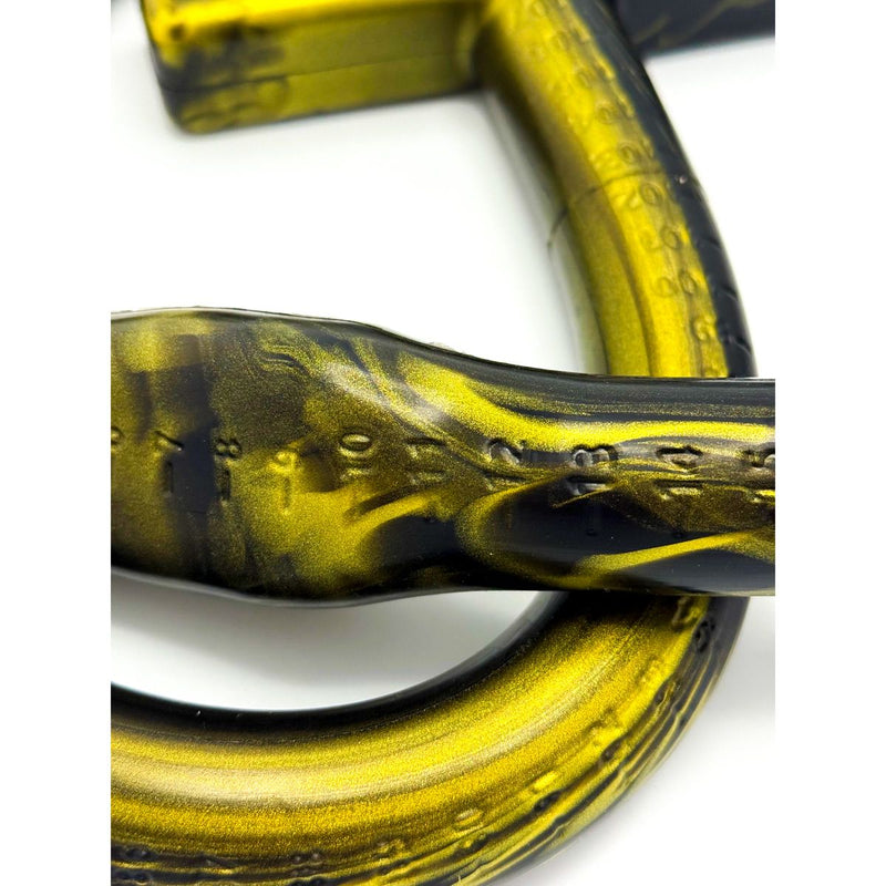 Kiotos - Monstar Cox Snakemaster - Lange Anaal Dildo - Zwart/Goud-laced-up.nl