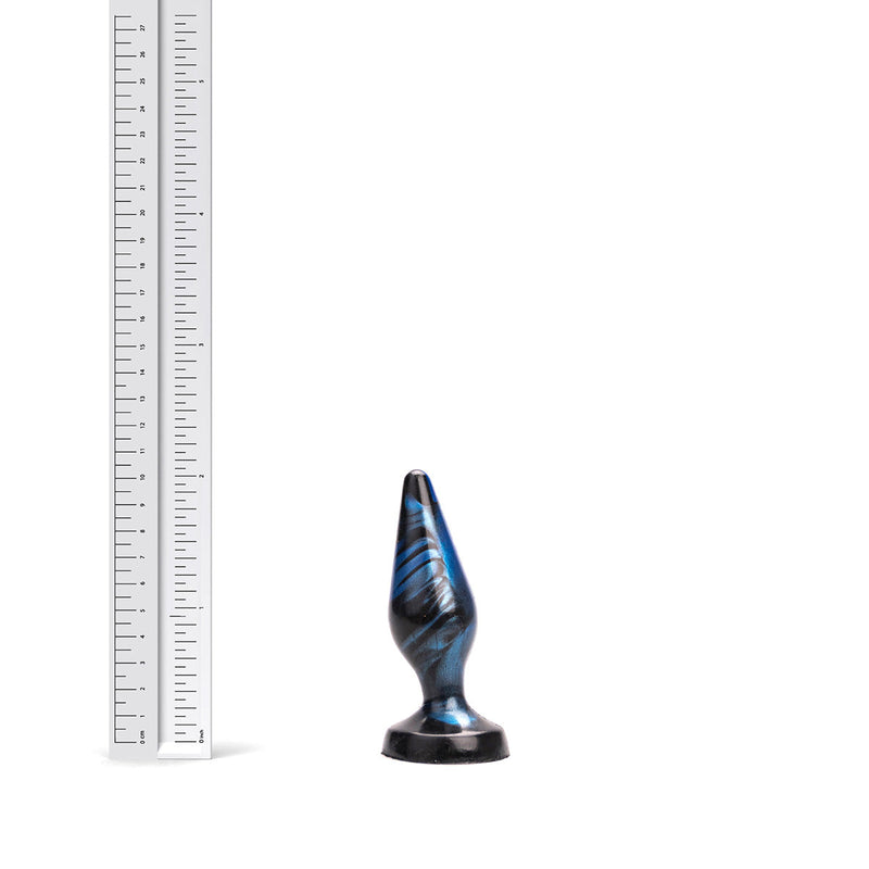 Kiotos Revolt - Buttplug Fantasie - Blue Wave - Nr. 24 - Small - 10,5 x 3,5 cm-laced-up.nl