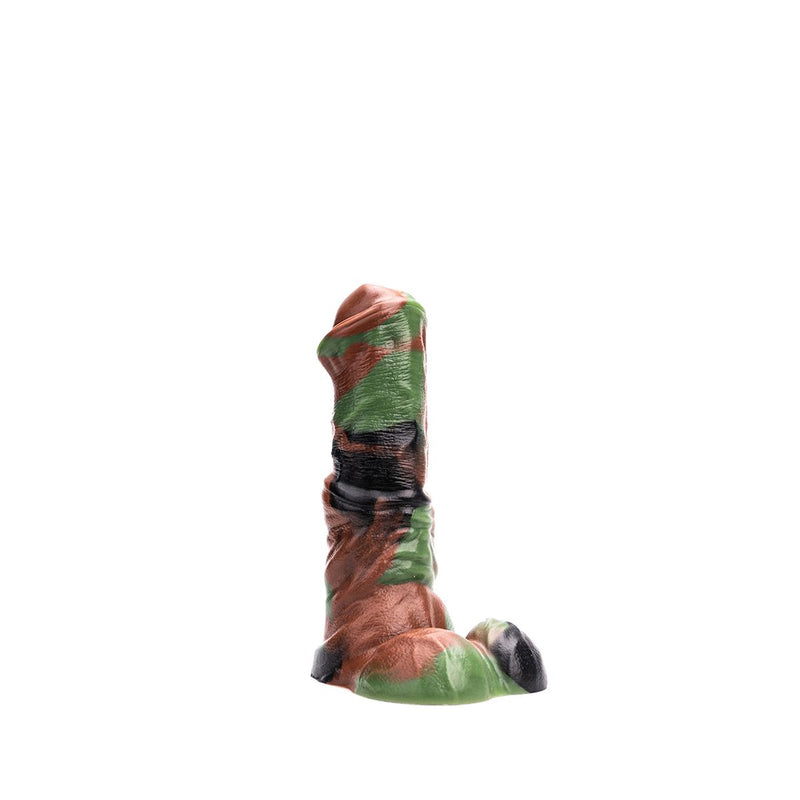 Kiotos Revolt - Dildo Fantasie - Green Army - 01 - Small - 16,5 x 5 cm-laced-up.nl
