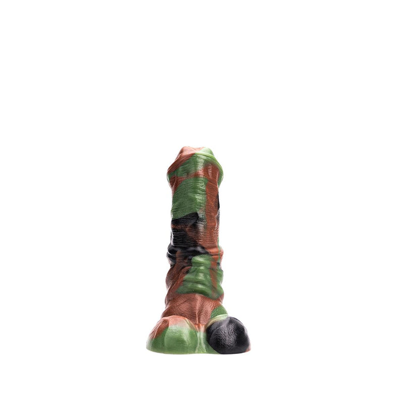 Kiotos Revolt - Dildo Fantasie - Green Army - 01 - Small - 16,5 x 5 cm-laced-up.nl