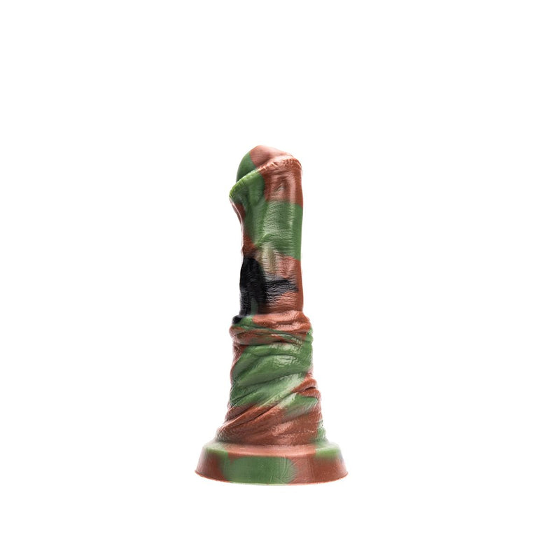 Kiotos Revolt - Dildo Fantasie - Green Army - 02 - Small - 19,5 x 5 cm-laced-up.nl