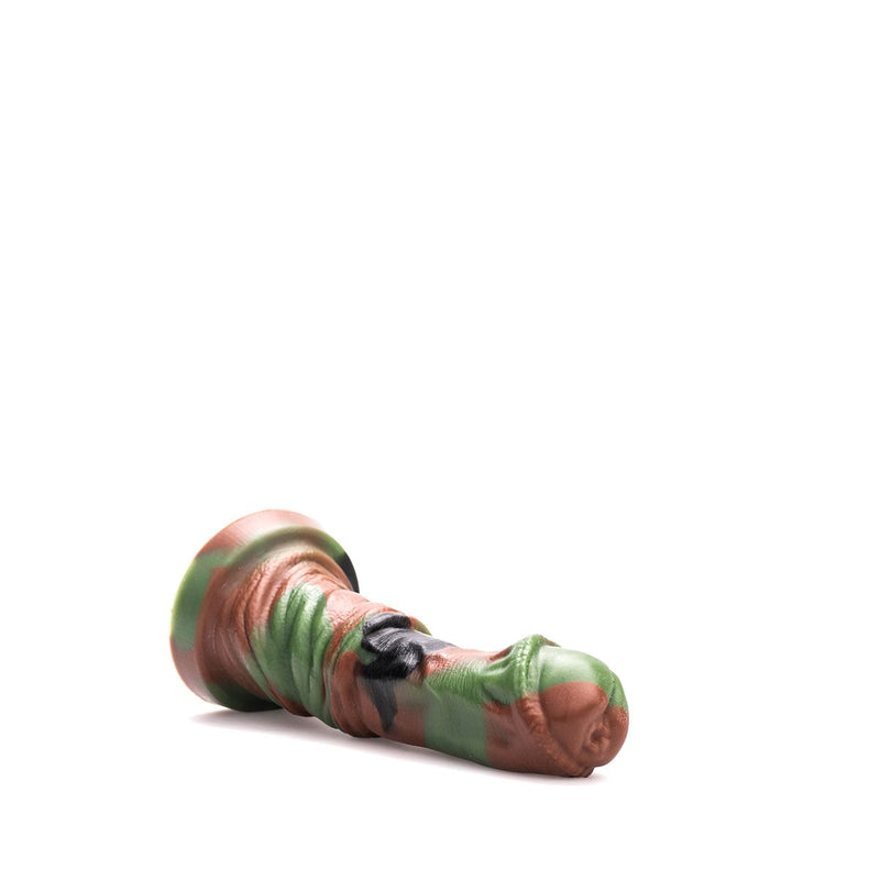 Kiotos Revolt - Dildo Fantasie - Green Army - 02 - Small - 19,5 x 5 cm-laced-up.nl