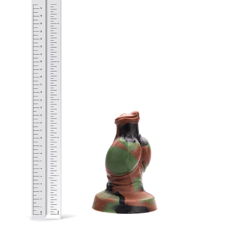 Kiotos Revolt - Dildo Fantasie - Green Army - Nr. 03 - Large - 15,5 x 8 cm-laced-up.nl