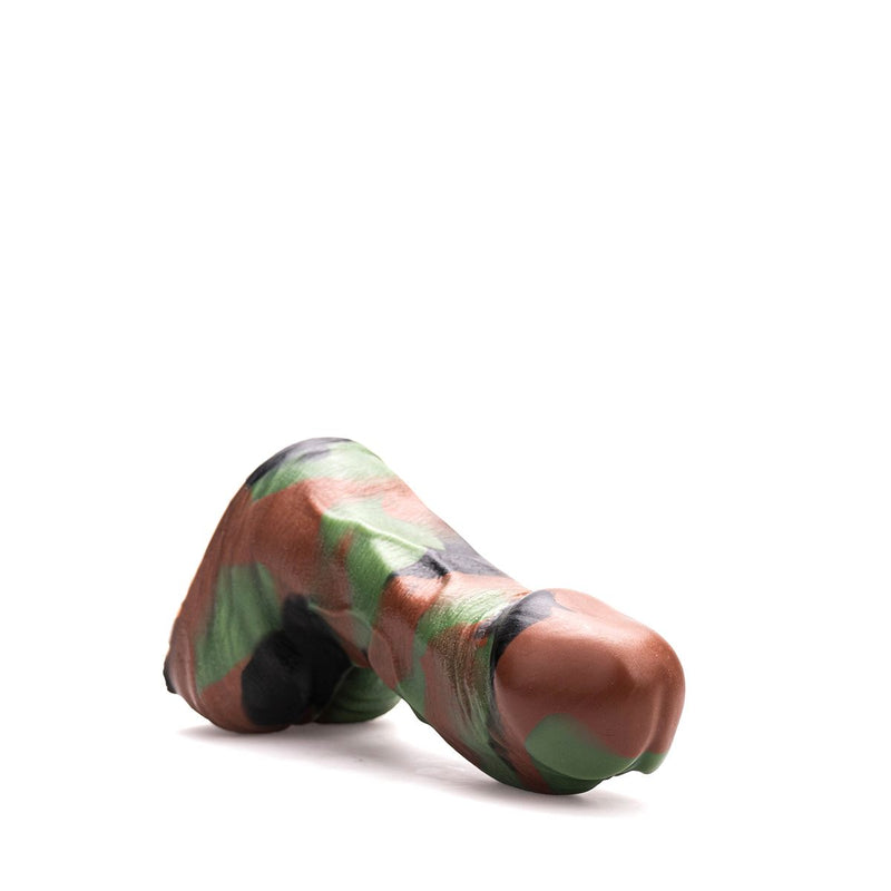 Kiotos Revolt - Dildo Fantasie - Green Army - 04 - Medium - 21 x 6,5 cm-laced-up.nl