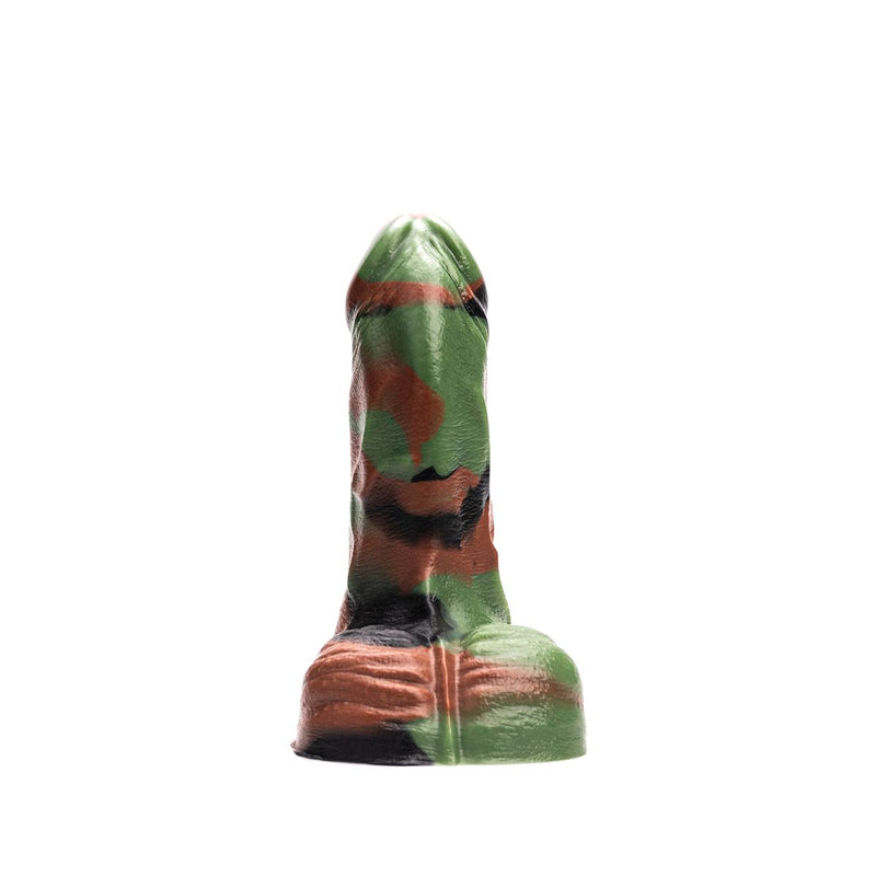 Kiotos Revolt - Dildo Fantasie - Green Army - 04 - Medium - 21 x 6,5 cm-laced-up.nl