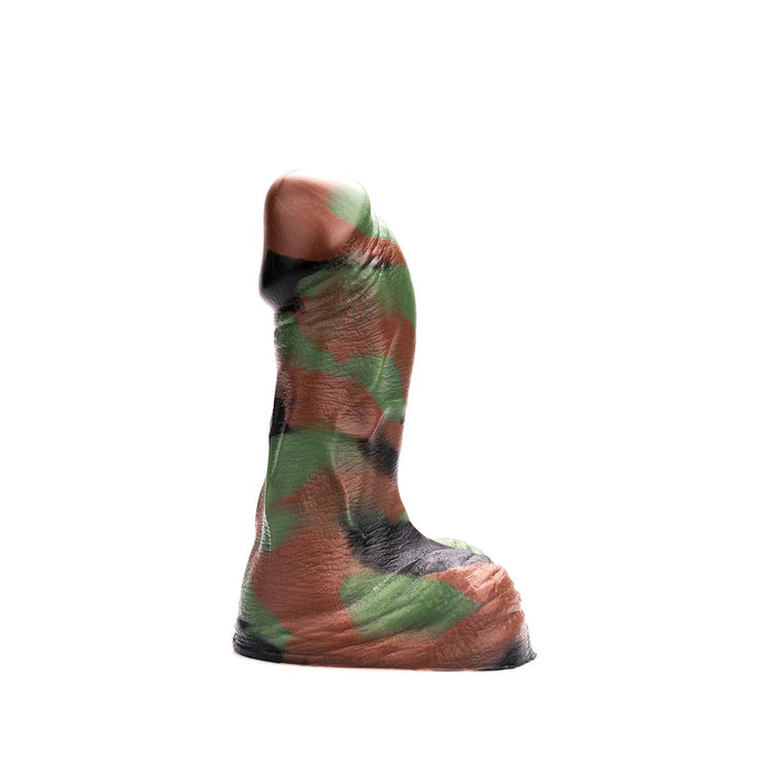 Kiotos Revolt - Dildo Fantasie - Green Army - 04 - Medium - 21 x 6,5 cm-Erotiekvoordeel.nl