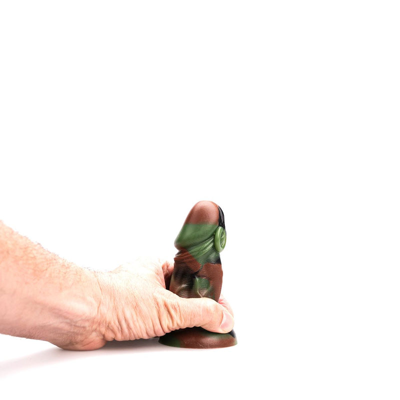 Kiotos Revolt - Dildo Fantasie - Green Army - 05 - Small - 12 x 4,5 cm-laced-up.nl