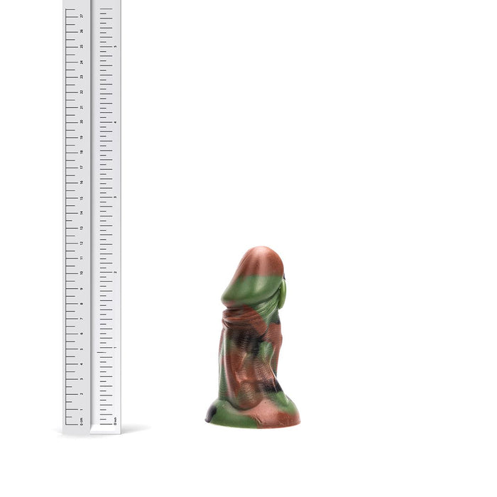 Kiotos Revolt - Dildo Fantasie - Green Army - 05 - Small - 12 x 4,5 cm-Erotiekvoordeel.nl