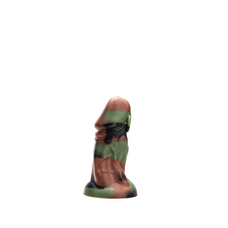 Kiotos Revolt - Dildo Fantasie - Green Army - 05 - Medium - 14,5 x 5 cm-laced-up.nl