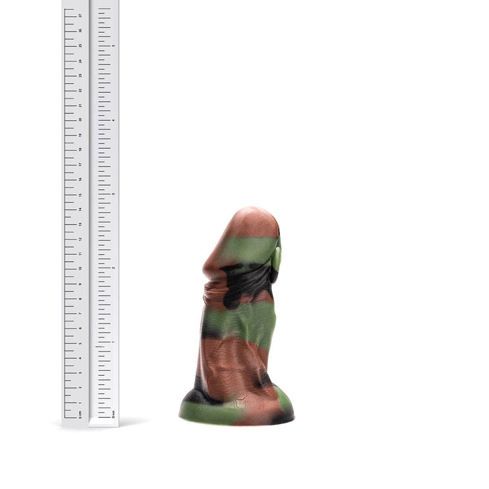 Kiotos Revolt - Dildo Fantasie - Green Army - 05 - Medium - 14,5 x 5 cm-Erotiekvoordeel.nl