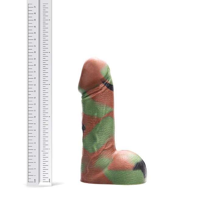 Kiotos Revolt - Dildo Fantasie - Green Army - 06 - Small - 19,5 x 5,5 cm-Erotiekvoordeel.nl